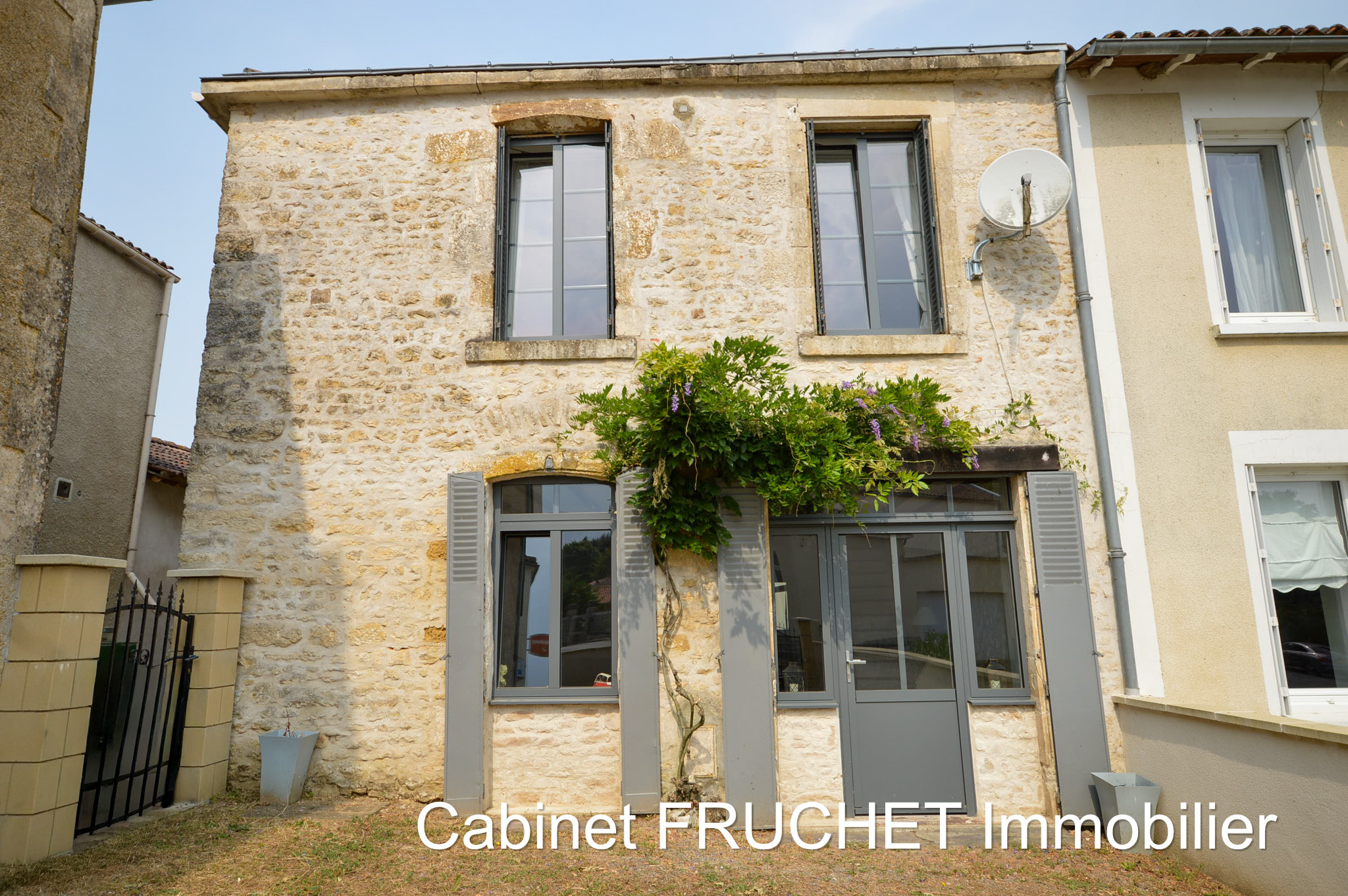 Maison de caractère 3 chambres et jardin