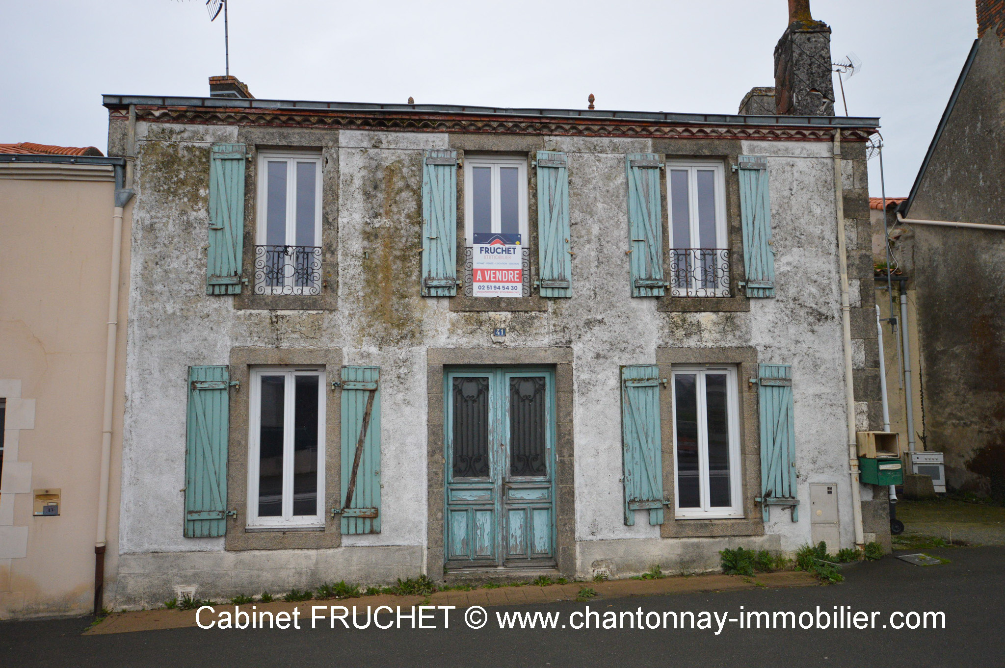 L'OIE - Maison de bourg à rénover - Idéal investissement locatif ou 1er achat.