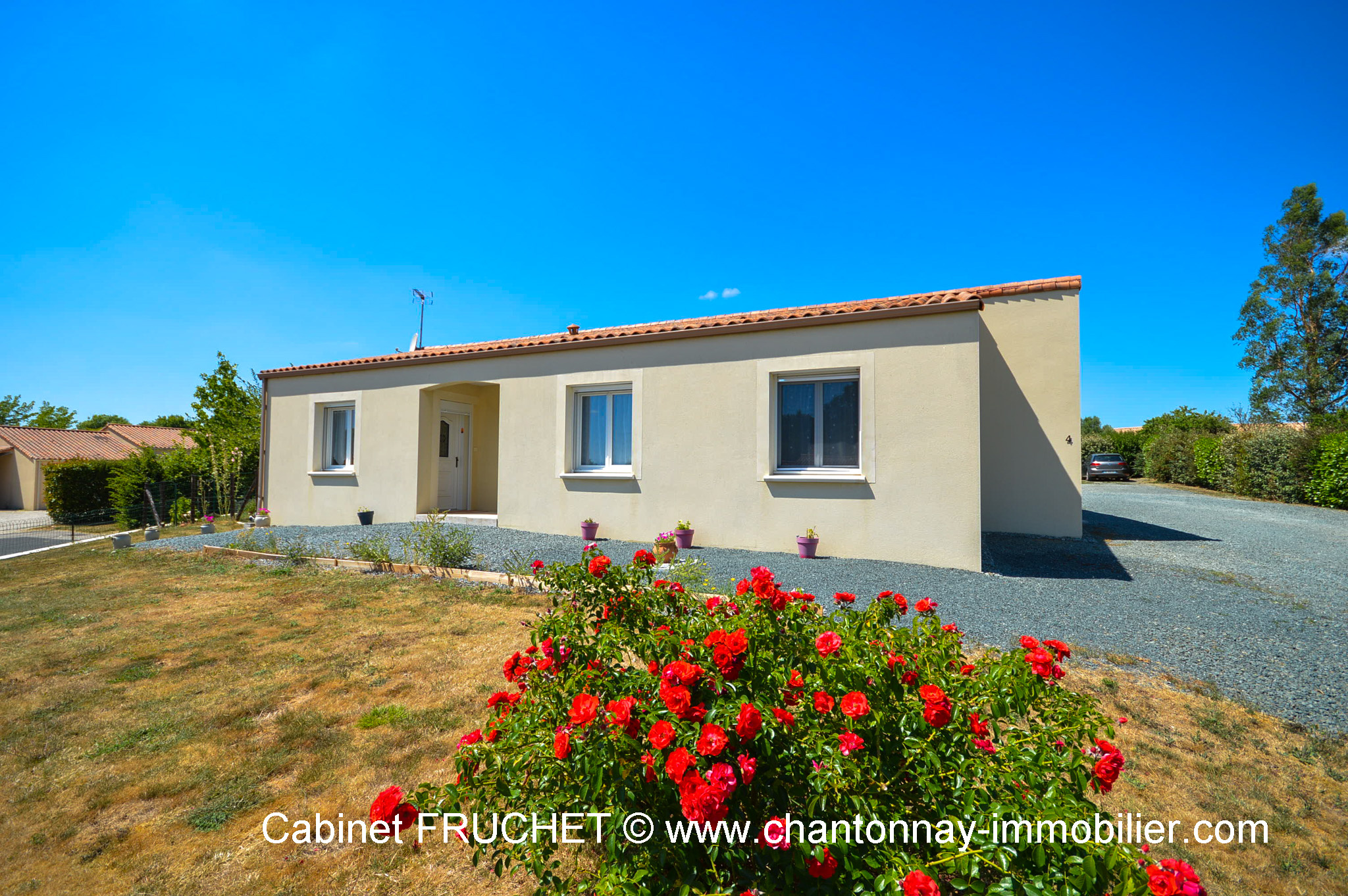 Maison de plain-pied récente en parfait état